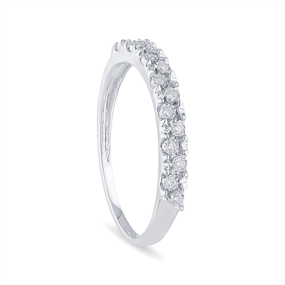 Anello Bliss Donna BL LUMINA in Oro bianco Diamante 0.09 Ct 20114755 - 20114755